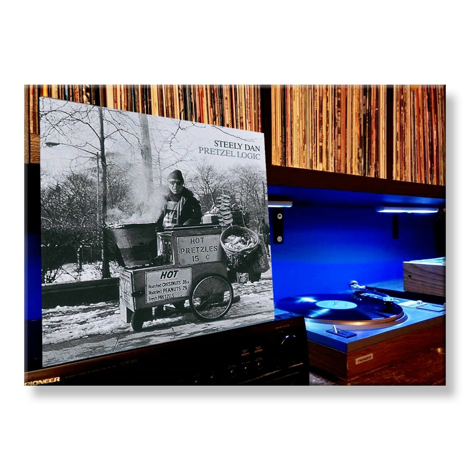 STEELY DAN Pretzel Logic Classic Album 3.5 inches x 2.5 inches FRIDGE MAGNET