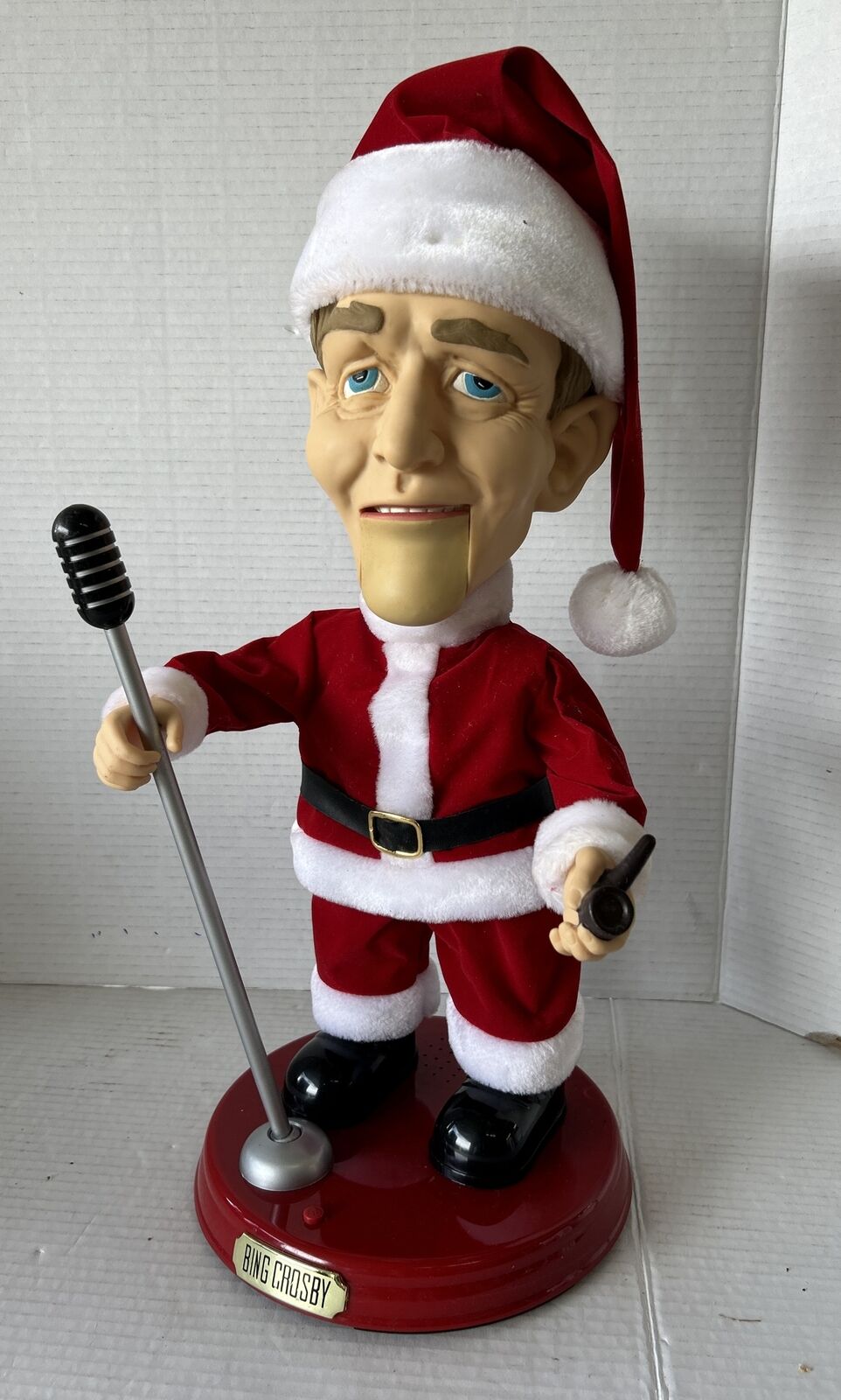 Gemmy Animated Bing Crosby Christmas Figure With Box