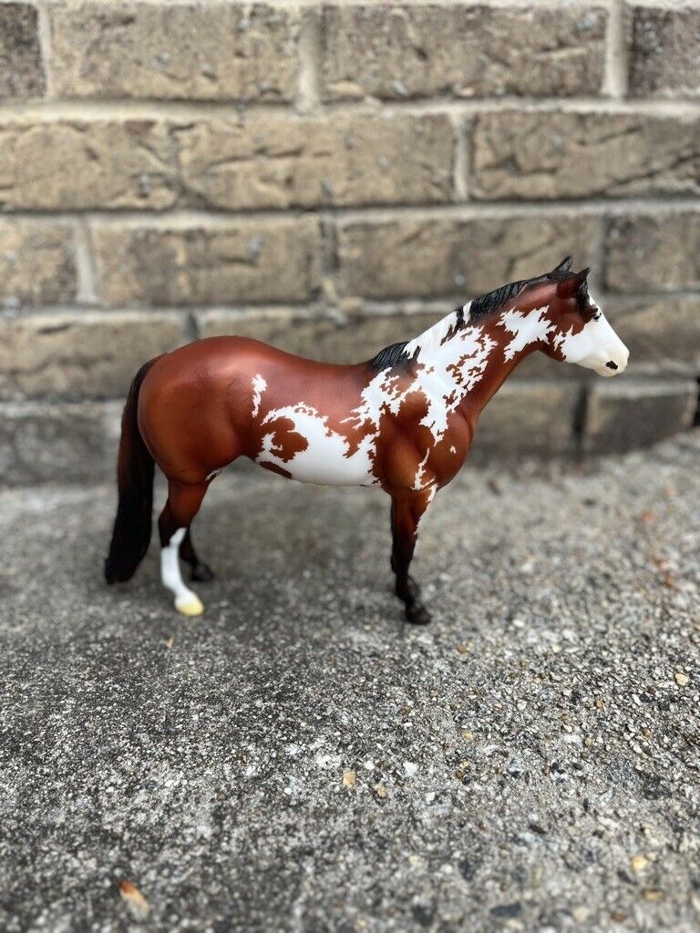 Breyer Horses Traditional Truly Unsurpassed #1810 Western Dressage Paint Horse