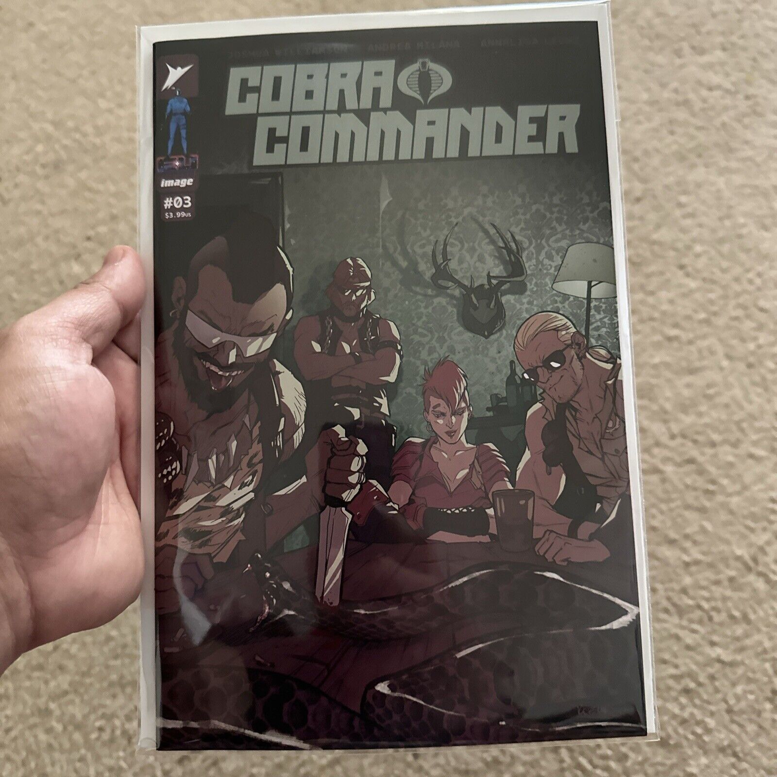 Cobra Commander #3 1:50 Karl Kerschl Variant Image Comics 2024