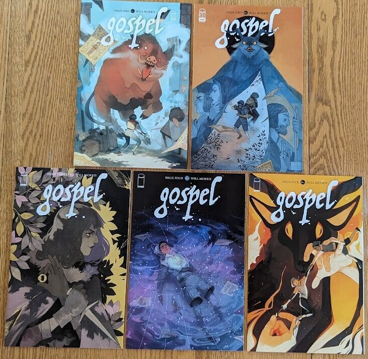 Gospel complete set 1, 2, 3, 4, 5 Image 2022 Will Morris