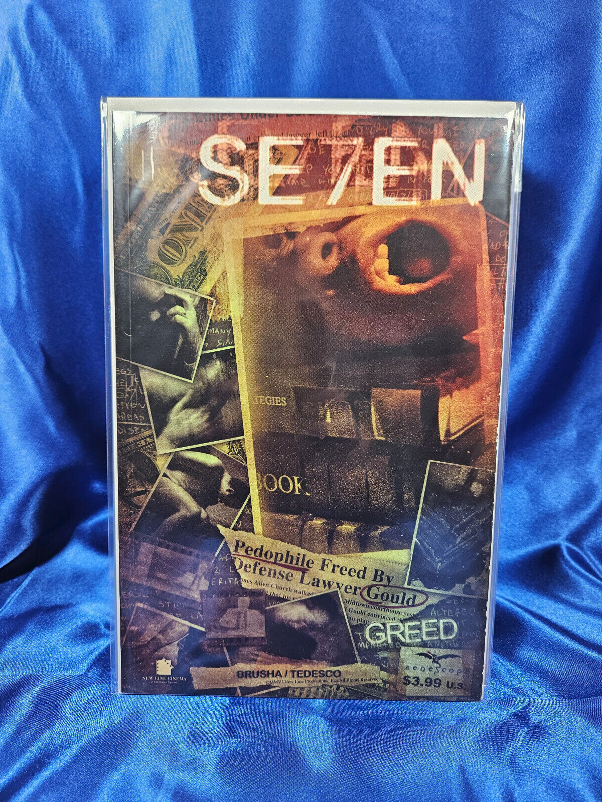 Se7en #2 Comic Zenescope Seven Envy 1st Print First 2007 FN/VF 7.0 Seven