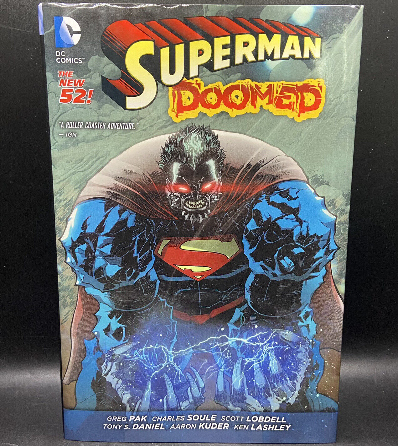 Superman Doomed Hardcover Graphic Novel DC Comics