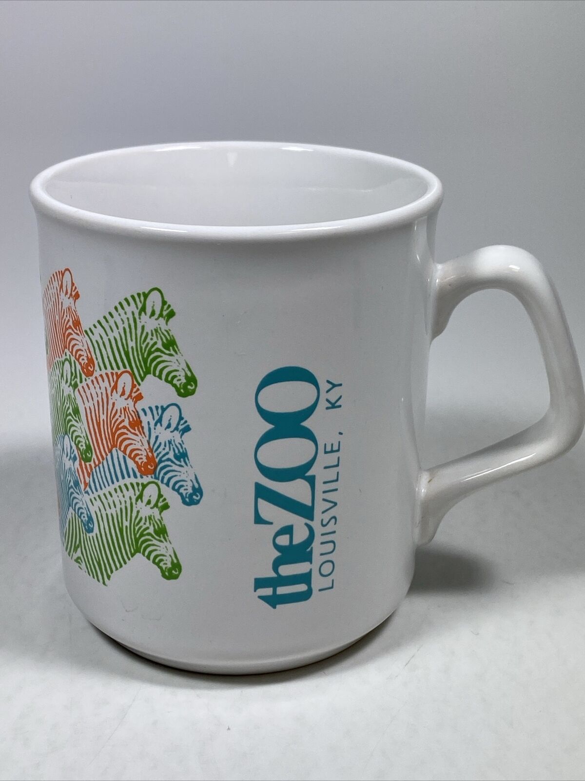 ZOO LOUISVILLE KENTUCKY Coffee Cup Mug New w price sticker purchased 1990