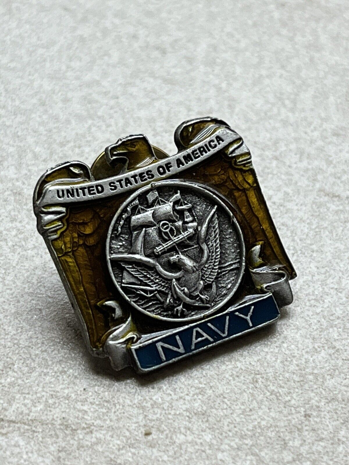 American Legion US Navy Vintage Pin
