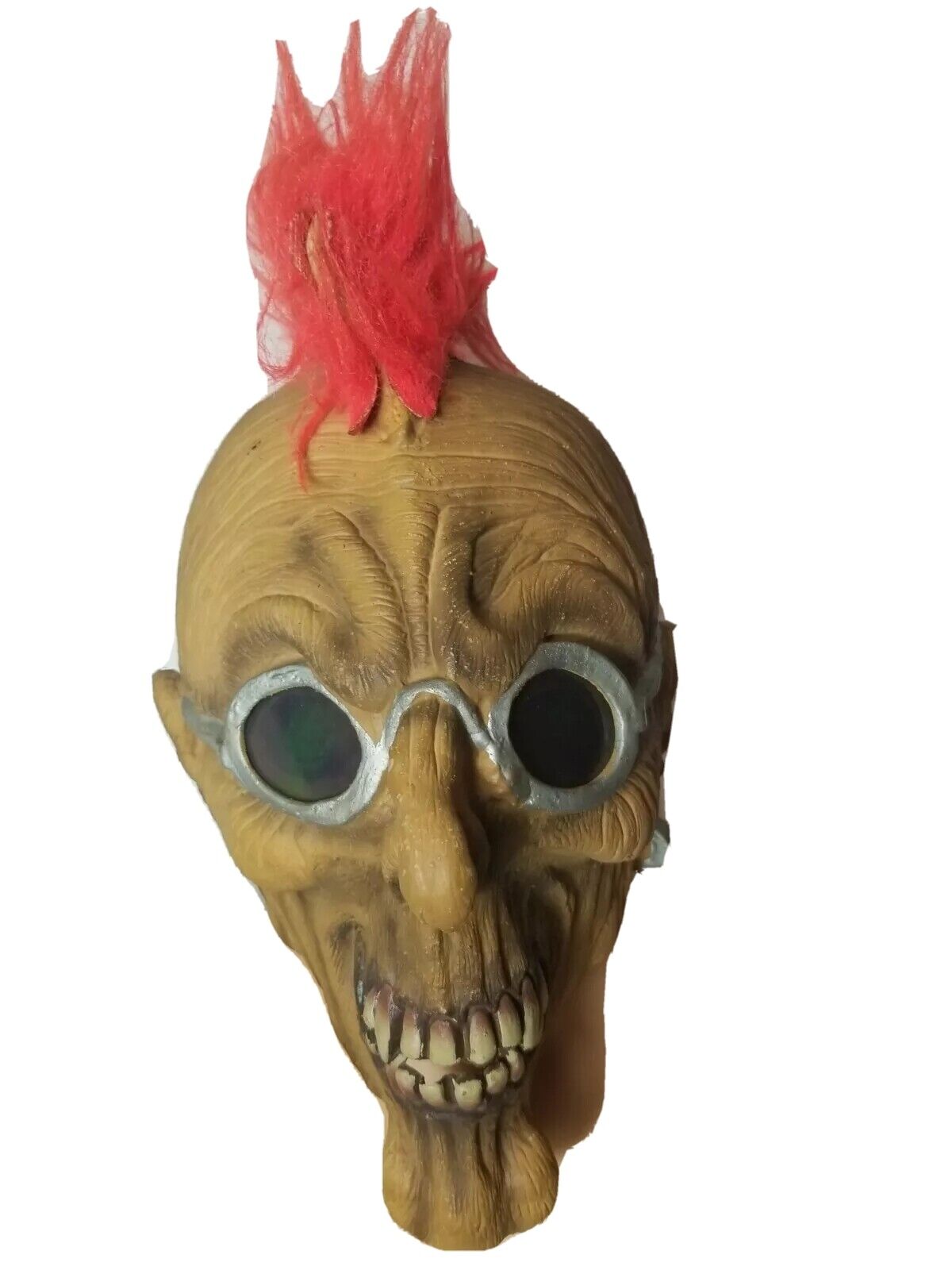 Vintage 90s Rubies Mask Marauder Mad Max Post Apocalyptic Hologram Halloween VTG