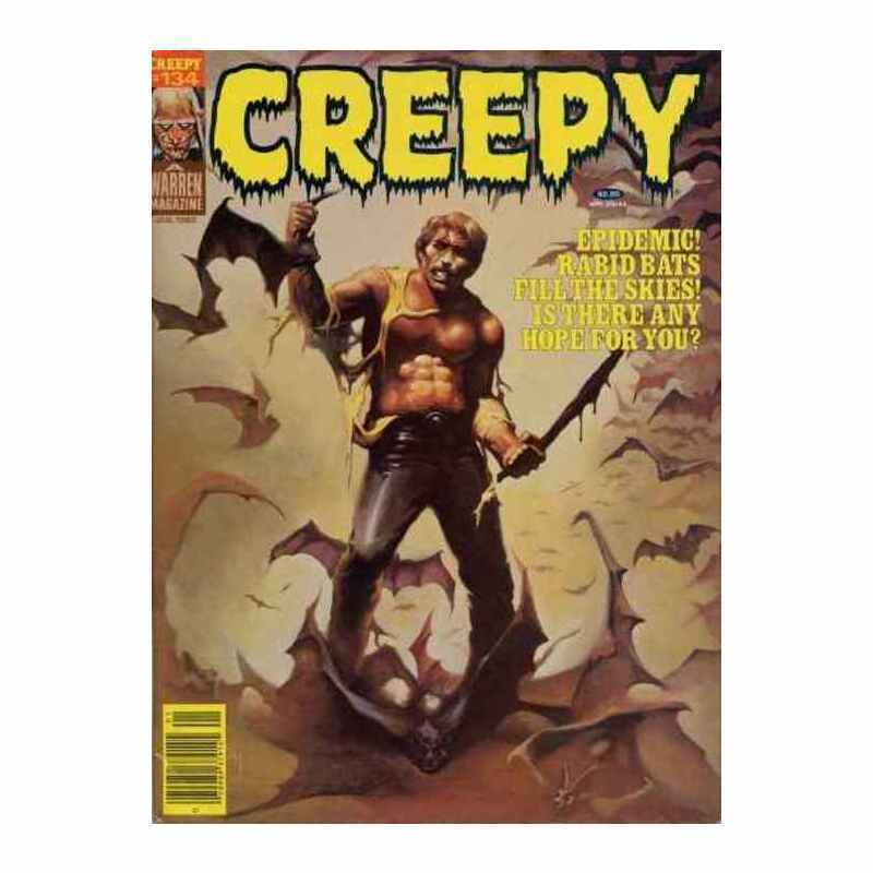 Creepy #134 - 1964 series Warren comics VF+ Full description below [l 