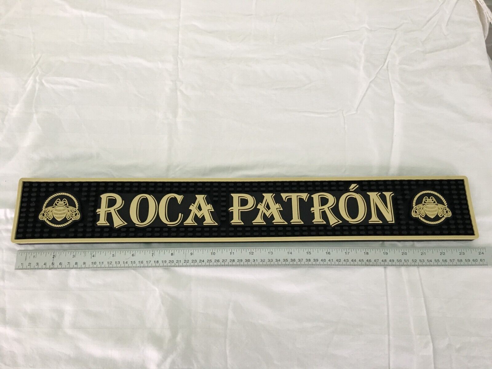 ROCA PATRON Tequila Bar Drip Rail Mat BRAND NEW