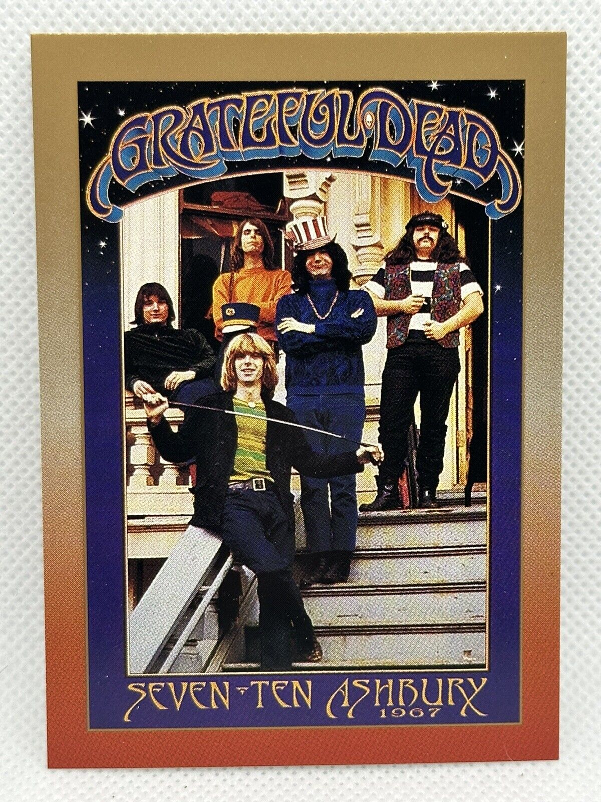 1991 Brockum Rock Cards Grateful Dead Legacy Series #8 Ashbury PACK FRESH 👀LOOK