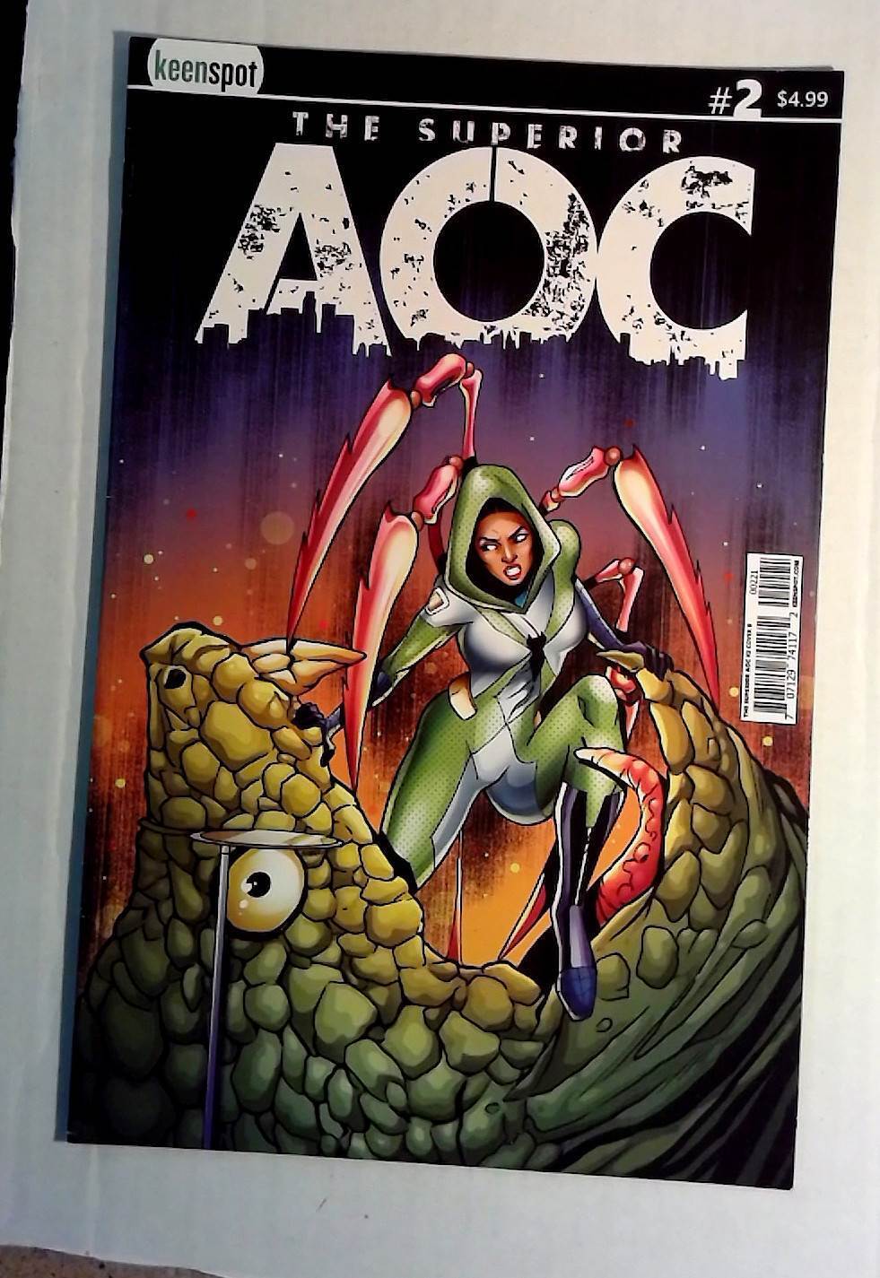 2020 The Superior AOC #2 b Keenspot Entertainment NM- 1st Print Comic Book