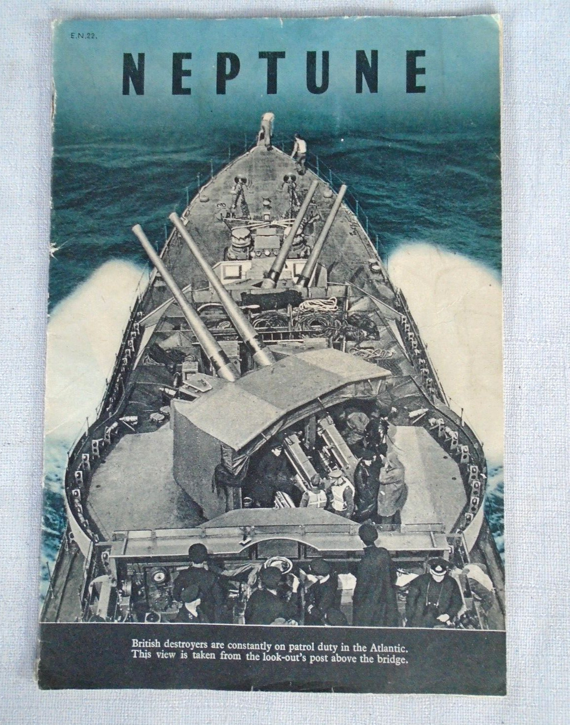 WWII British patriotic magazine, NEPTUNE