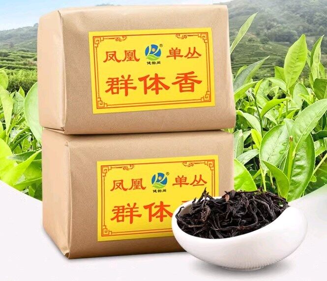 潮州凤凰单枞茶群体香 传统纸包 春茶单丛茶叶500g Chinese tea Chaozhou Phoenix Single cluster tea
