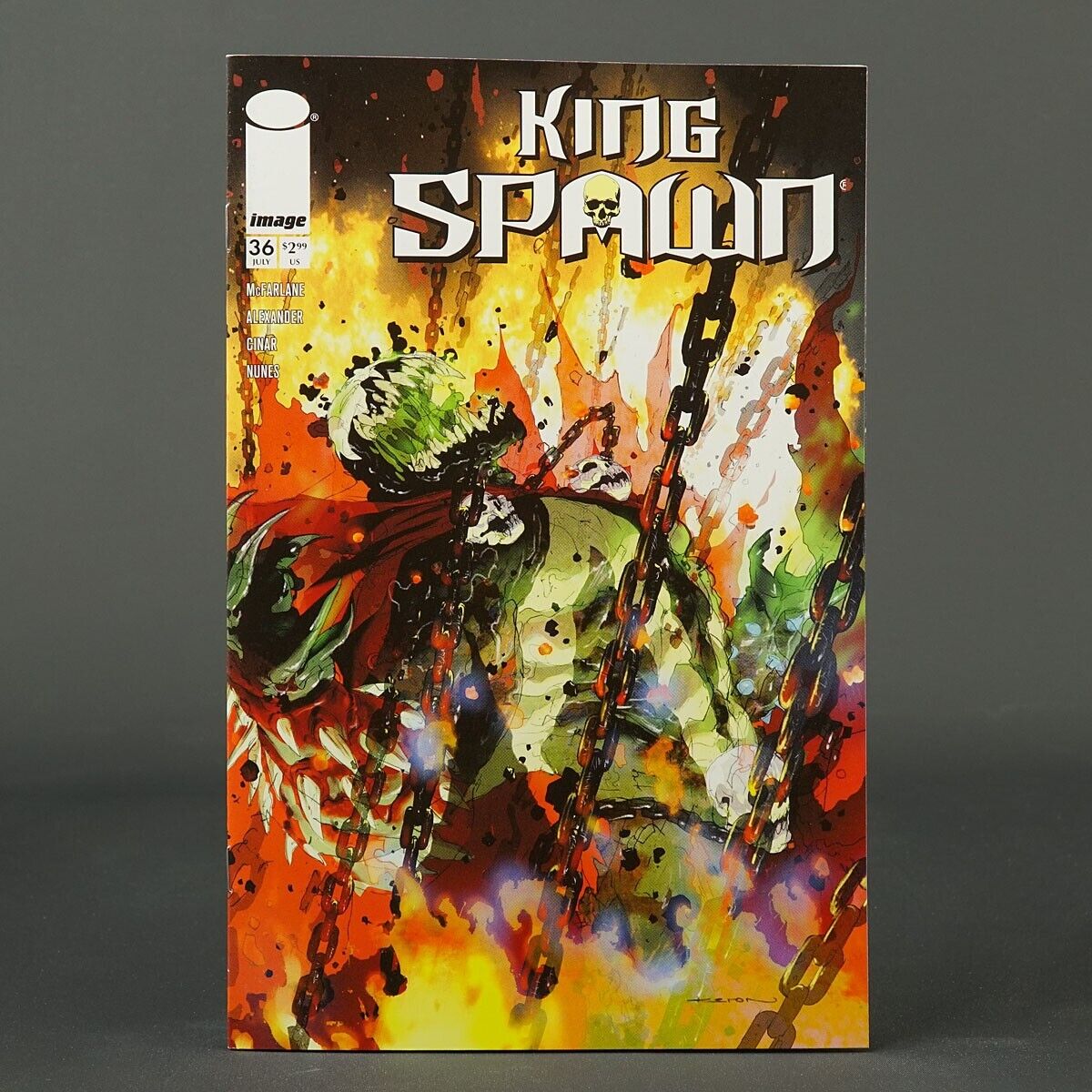 KING SPAWN #36 Cvr A Image Comics 2024 0524IM312 36A (CA) Grant (W) McFarlane