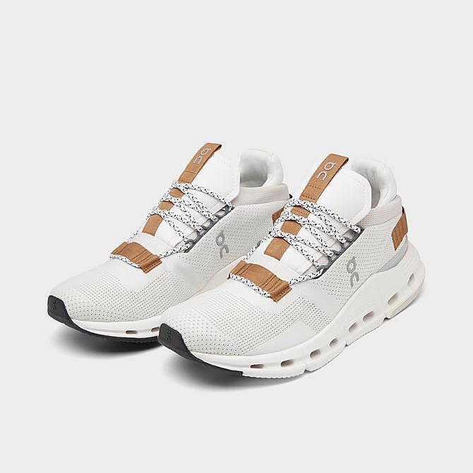ON CLOUDNOVA RUNNING SHOES WHITE/PEARL s*
