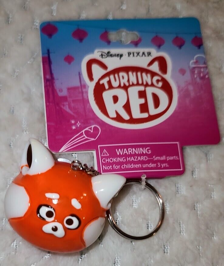 Disney Pixar Turning Red Mei Red Panda Keychain NEW NWIT  Neon Tuesday