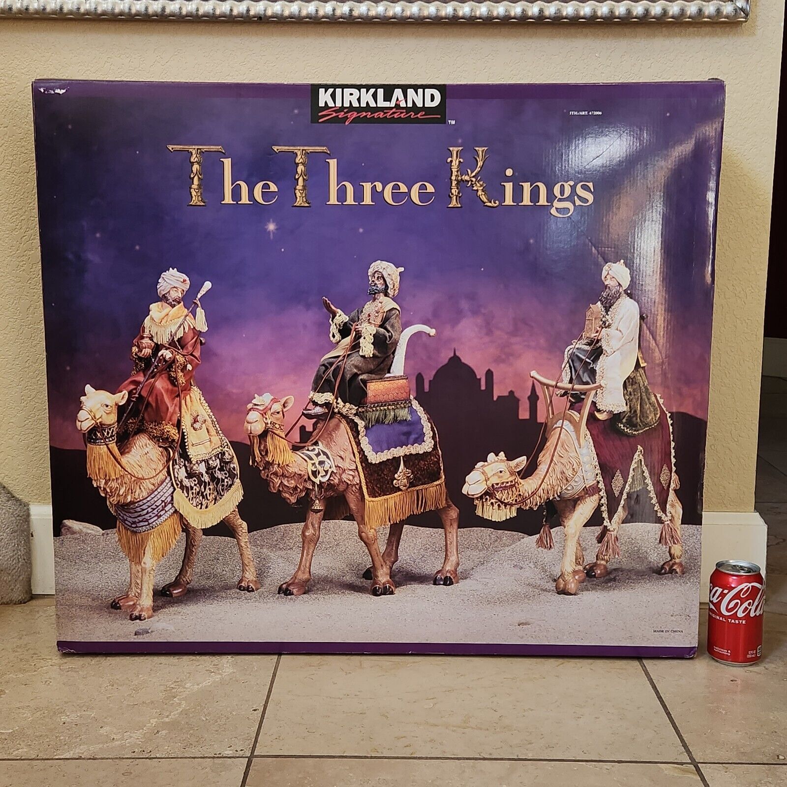Kirkland Signature Three Kings Wise Men Camels 20\