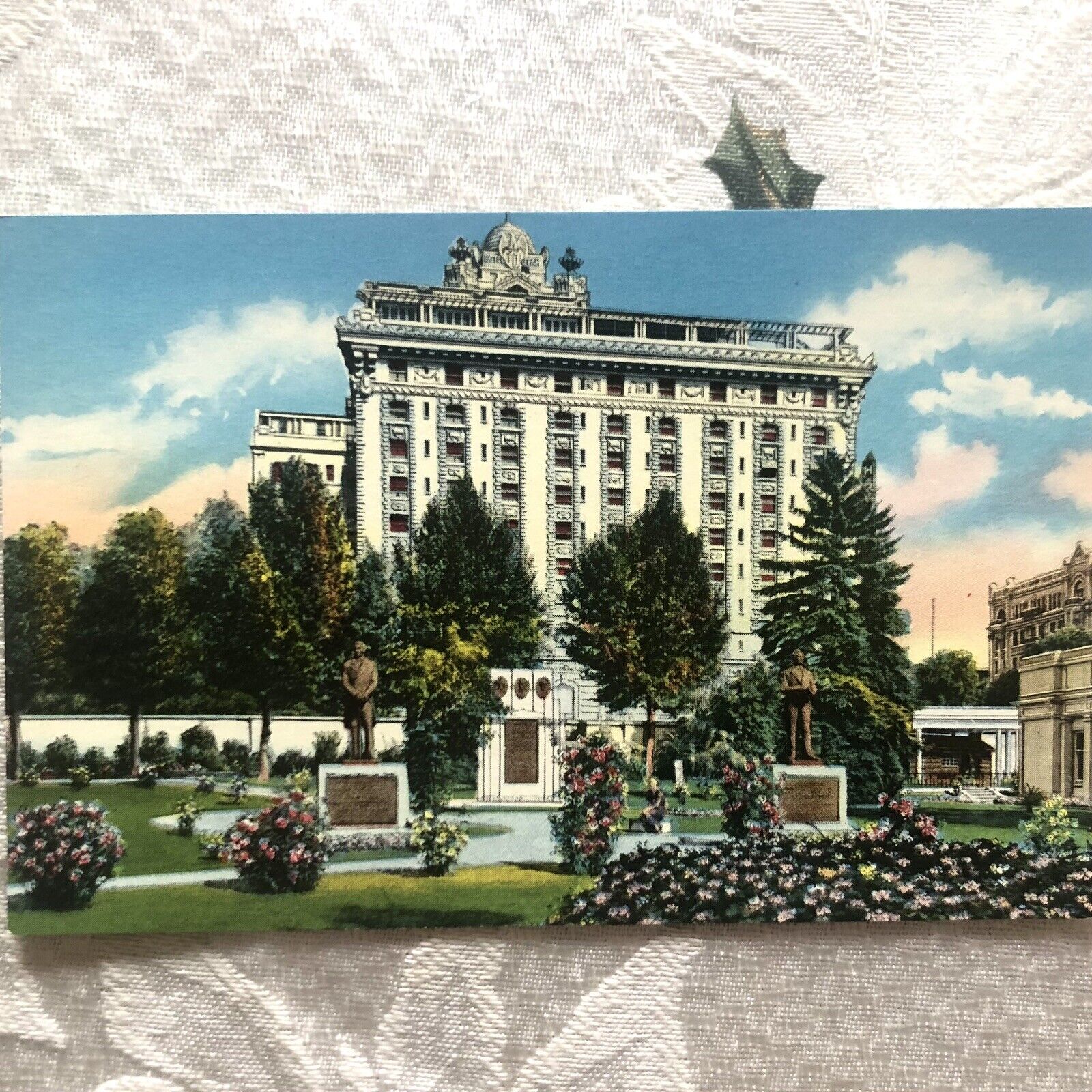 Temple Block - Salt Lake City, Utah Postcard