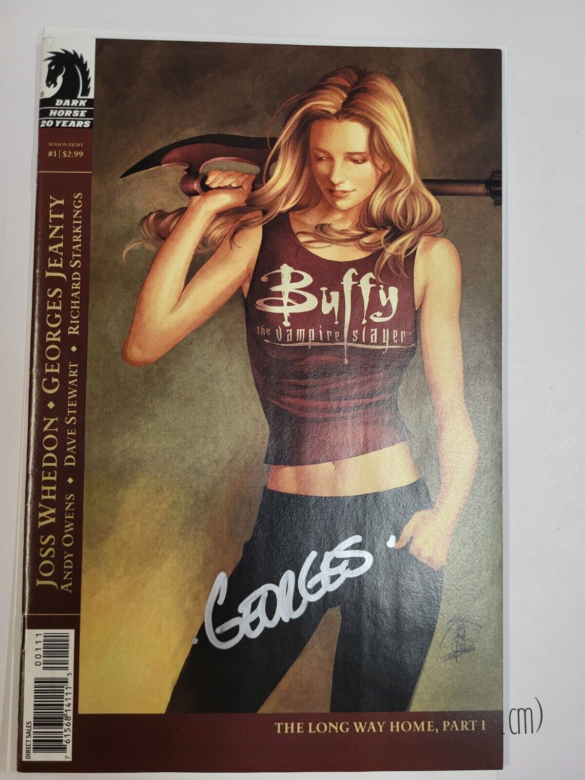 Buffy the Vampire Slayer Season 8 #1 Signed Edition Georges Jeanty 
