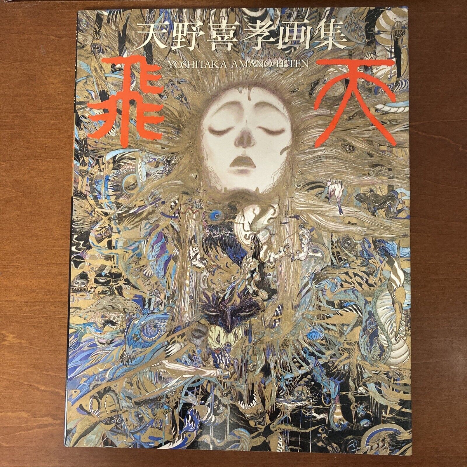 Yoshitaka Amano Art Book Hiten Final Fantasy Guin Saga Illustration