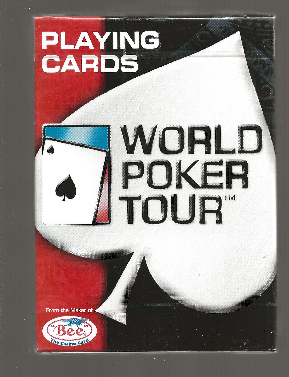 Bee | World Poker Tour | Red | Ohio-Made/Blue Seal Playing Cards