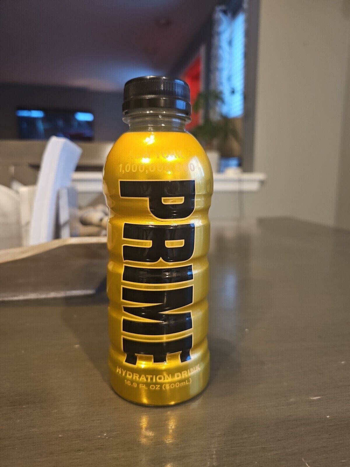 Limited Edition 100,000,000 Gold Prime Hydration Drink NY Edition