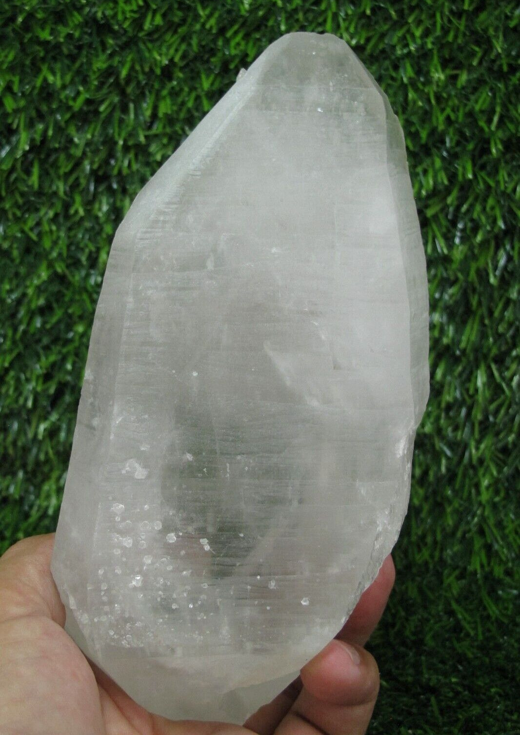 Natural Himalyan Lazer Quartz Terminated  Healing Chakra Reiki Crystal 795gm