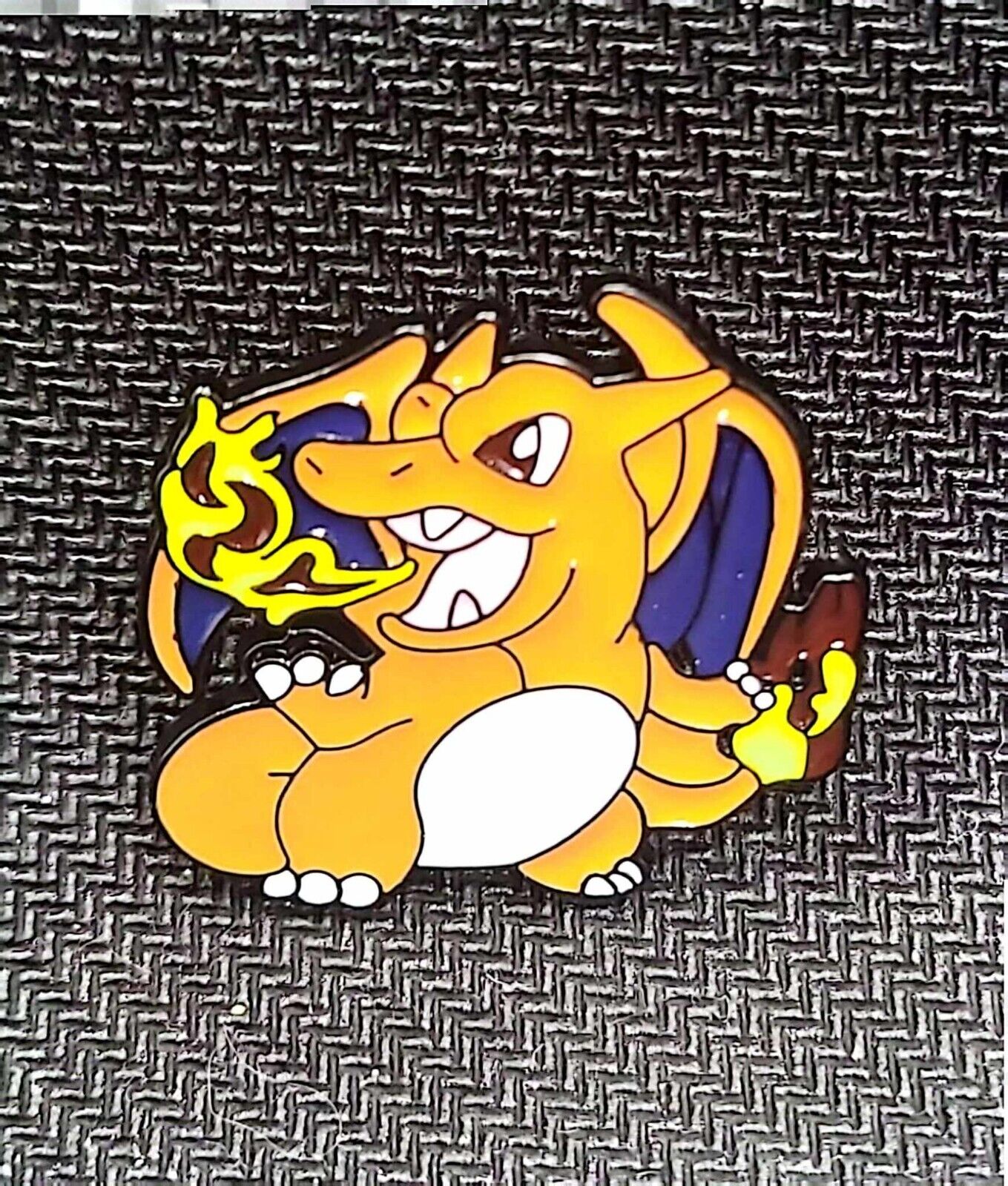 Pokemon Charizard enamel hat pin lapel brooch