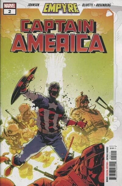 Empyre: Captain America #2 NM 9.4 2020 Mike Henderson Cover