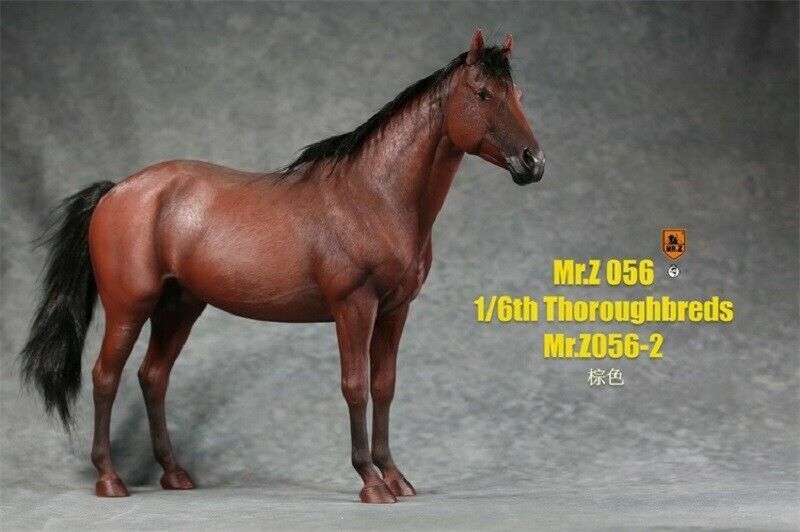 Mr.z 1/6th Horse Animal Model No.56 Thoroughbreds 02 Painted Resin Statue Stock