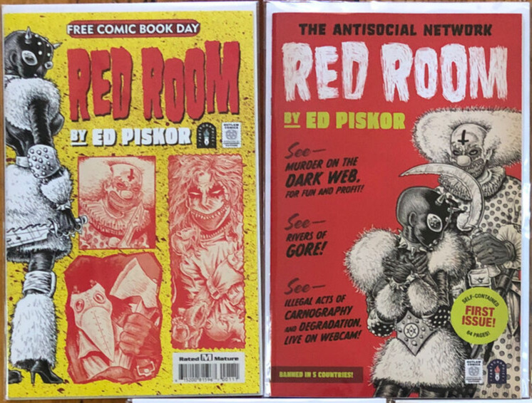 Red Room #1 & FCBD Edition - Ed Piskor (Hip Hop Family Tree, Cartoonist Kayfabe)