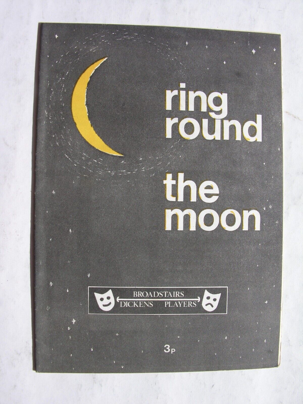 1973 RING AROUND THE MOON Broadstairs Dickens Players Granville Theatre Ramsgate