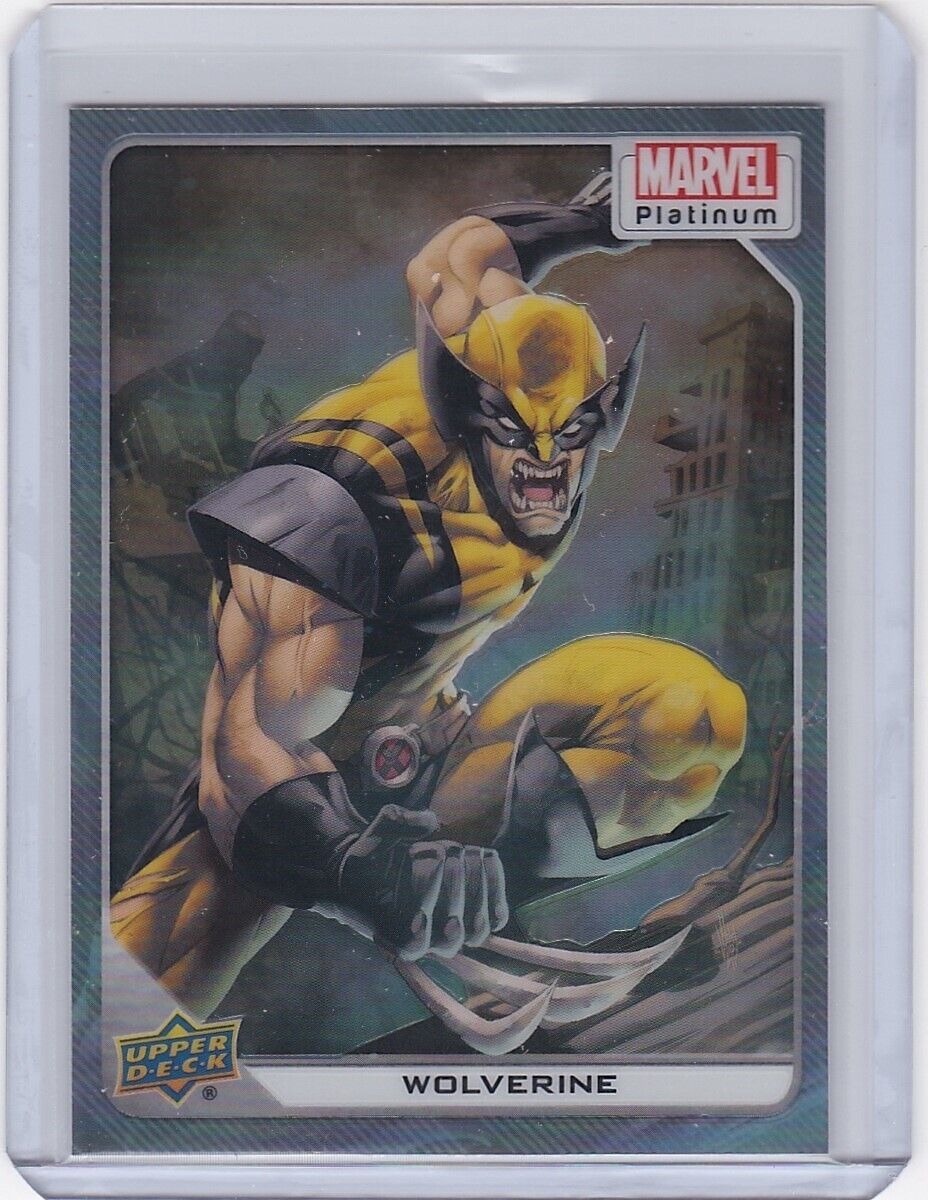 2023 Upper Deck Marvel Platinum Wolverine Rainbow Parallel Card #87
