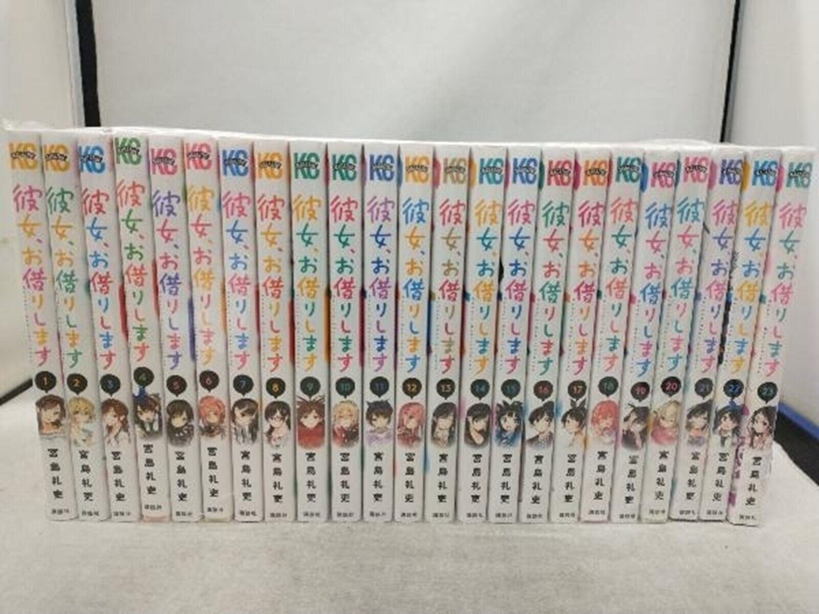 Kanojo Okarishimasu Set Vol.1- 23 Comics Rent A Girlfriend Latest Manga Japanese