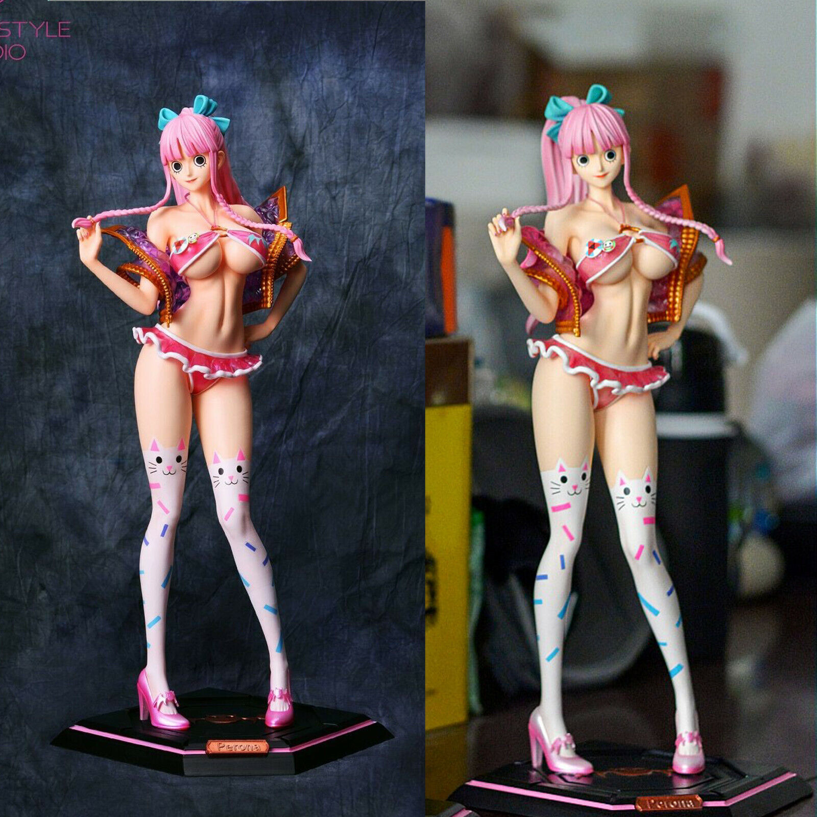 ONE PIECE Perona 1/6 PU Statue Painted Cast off LLS Studio Lovely Style White