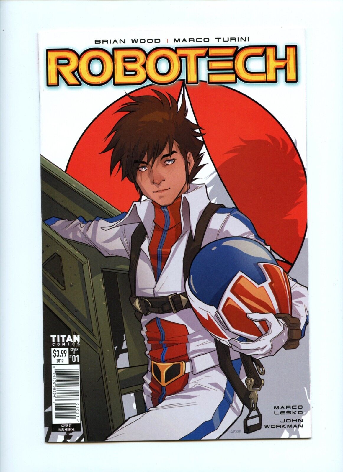 ROBOTECH ~ No. 1, Aug. 2017 ~ First Print Cover B ~ Titan Comics ~ NEW ~ Unread