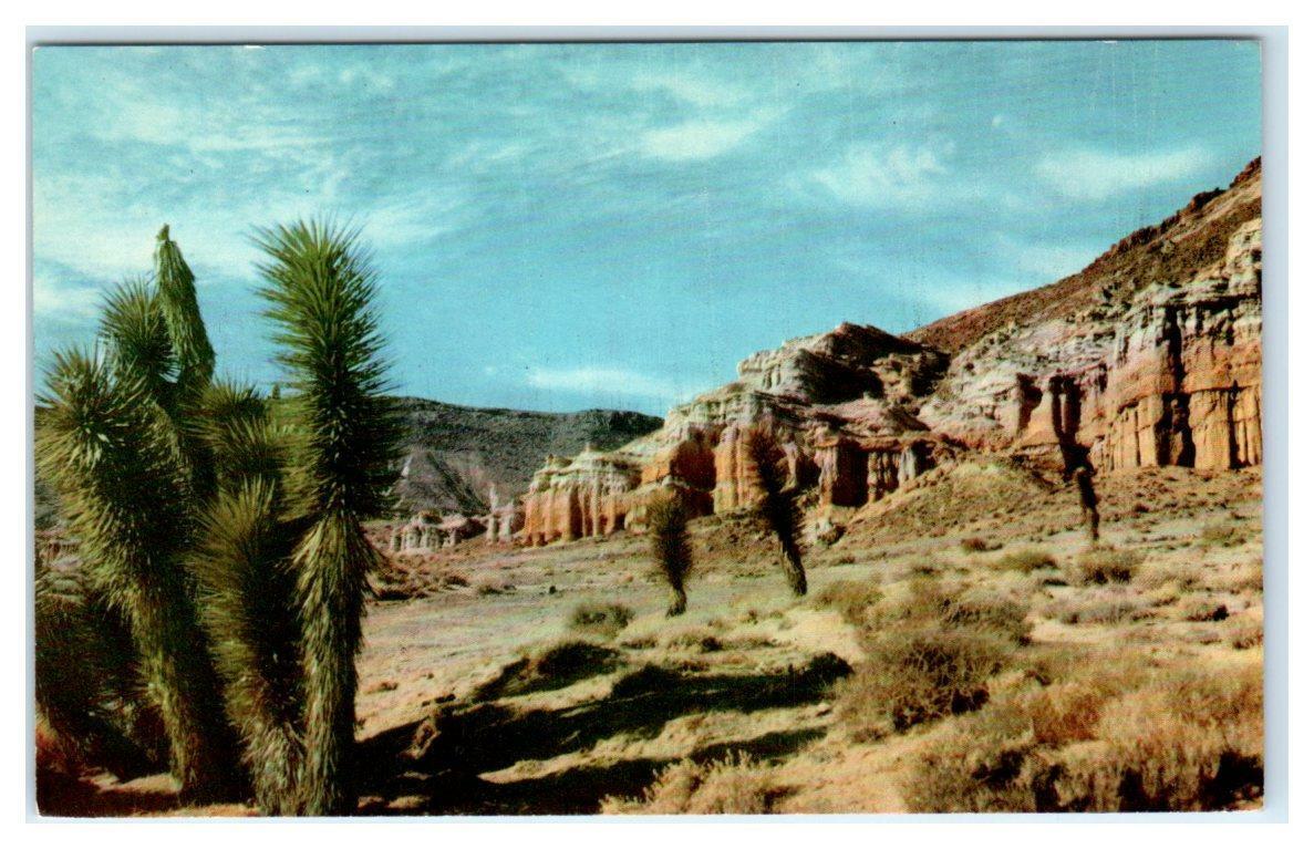 CANTIL, CA ~ Scene at RED ROCK CANYON c1940s Kern County Union Oil Postcard