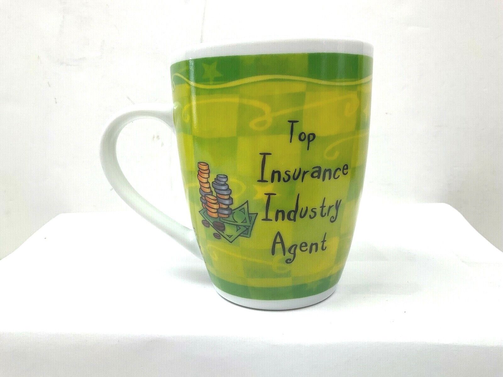 Insurance Agent Coffee Mug Tea Glass Cup Geico Allstate Car Home Life Auto House