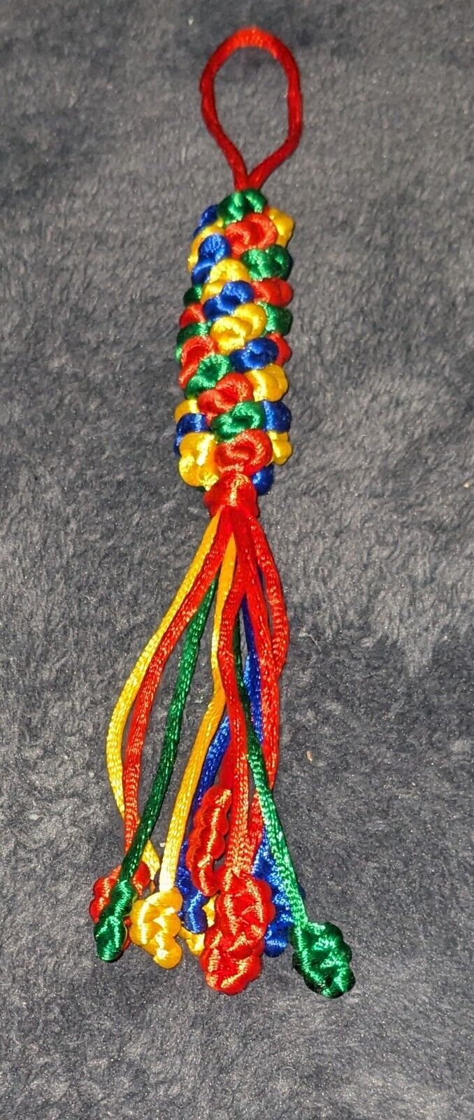 Vajra Knot Pendant Tibetan Buddhist Articles Hand-Woven Ornaments Auspicious Kno