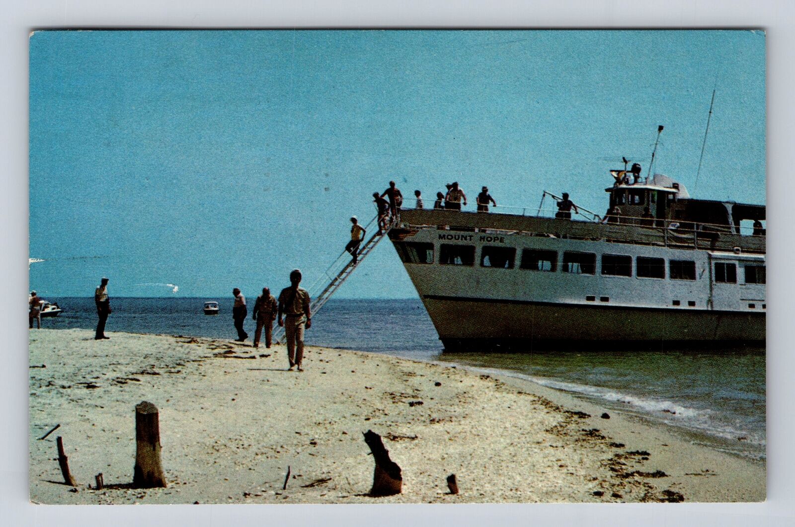 Warren RI-Rhode Island, American Canadian Line Inc, Vintage c1972 Postcard