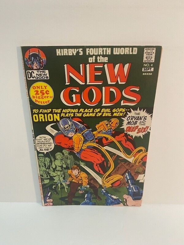 NEW GODS #4 and # 5 LOT (1971) JACK KIRBY FIRST APPEARANCE ESAK