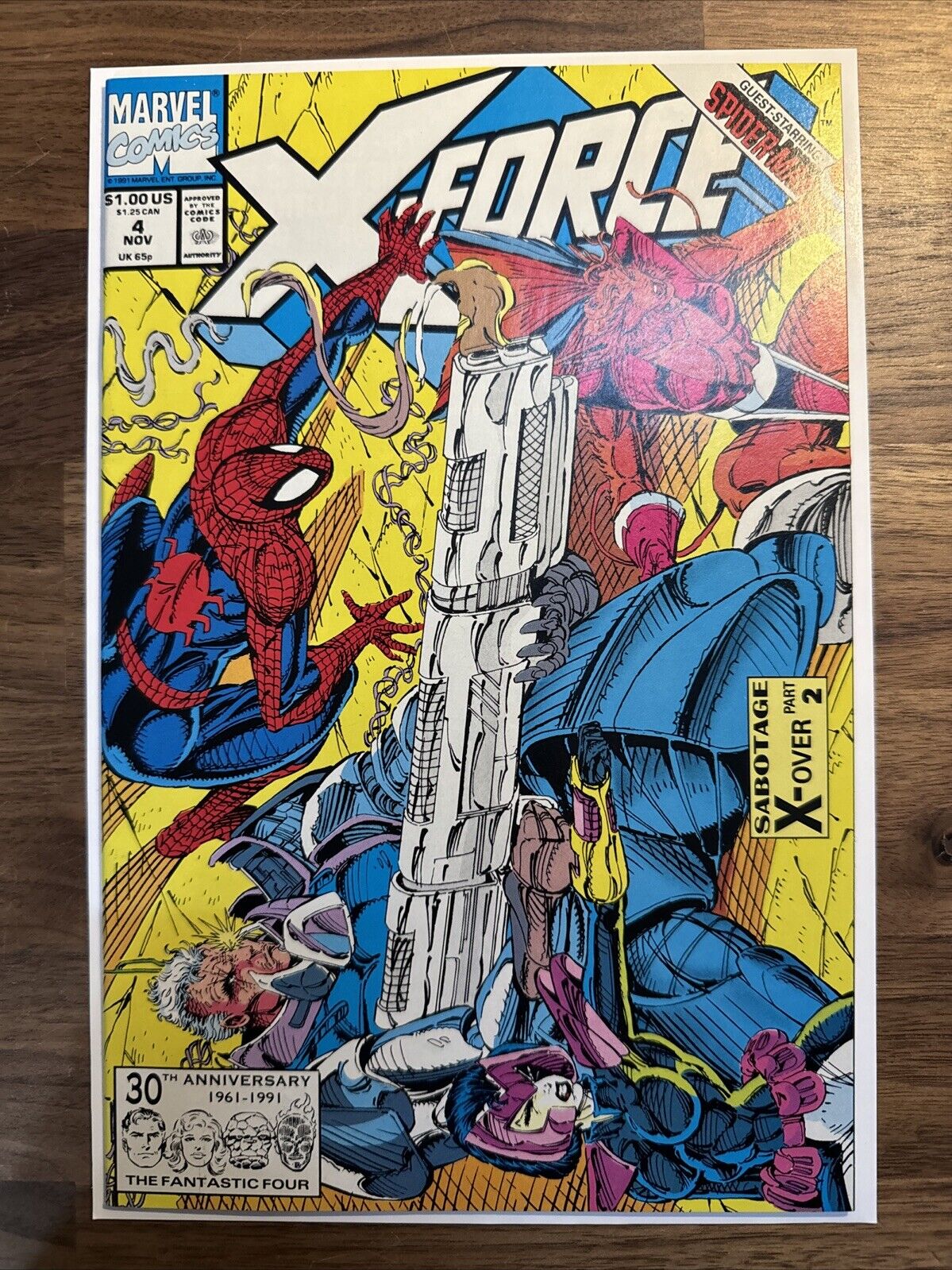 X-Force #4 1991 Rob Liefeld - Fabian Nicieza