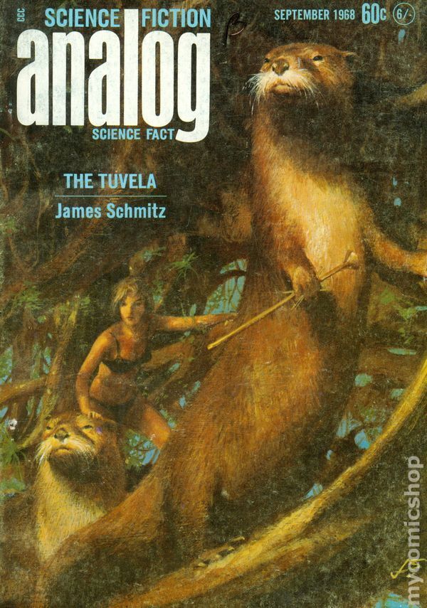 Analog Science Fiction/Science Fact Vol. 82 #1 VG 1968 Stock Image Low Grade