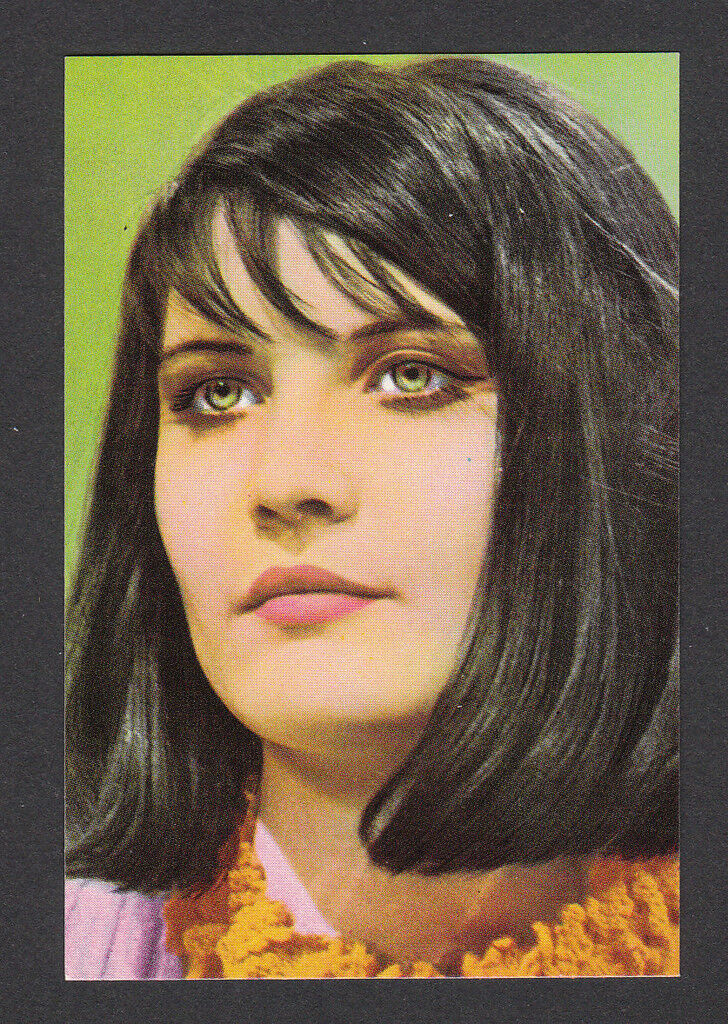 Sandy Shaw Vintage 1960s Pop Rock Music Card from Holland BHOF