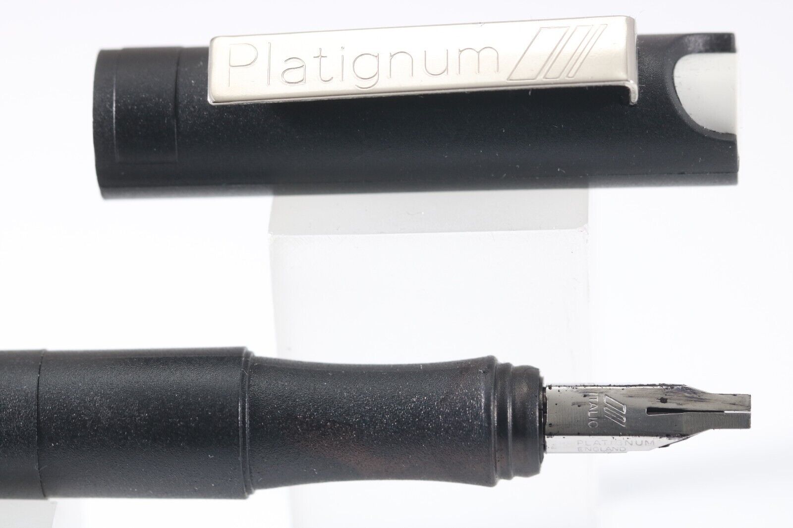Vintage Platignum DeLuxe Calligraphy B4 Fountain Pen, CT (Ink Included)