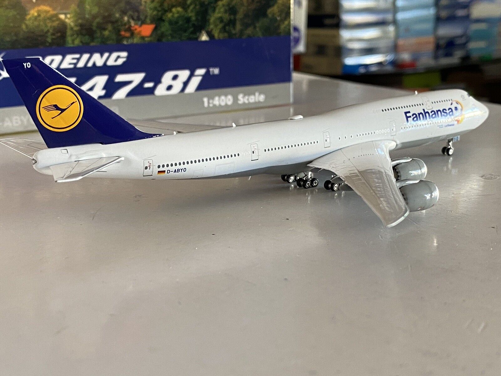 Phoenix Models Lufthansa Boeing 747-8 1:400 D-ABYA PH404055 Fanhansa