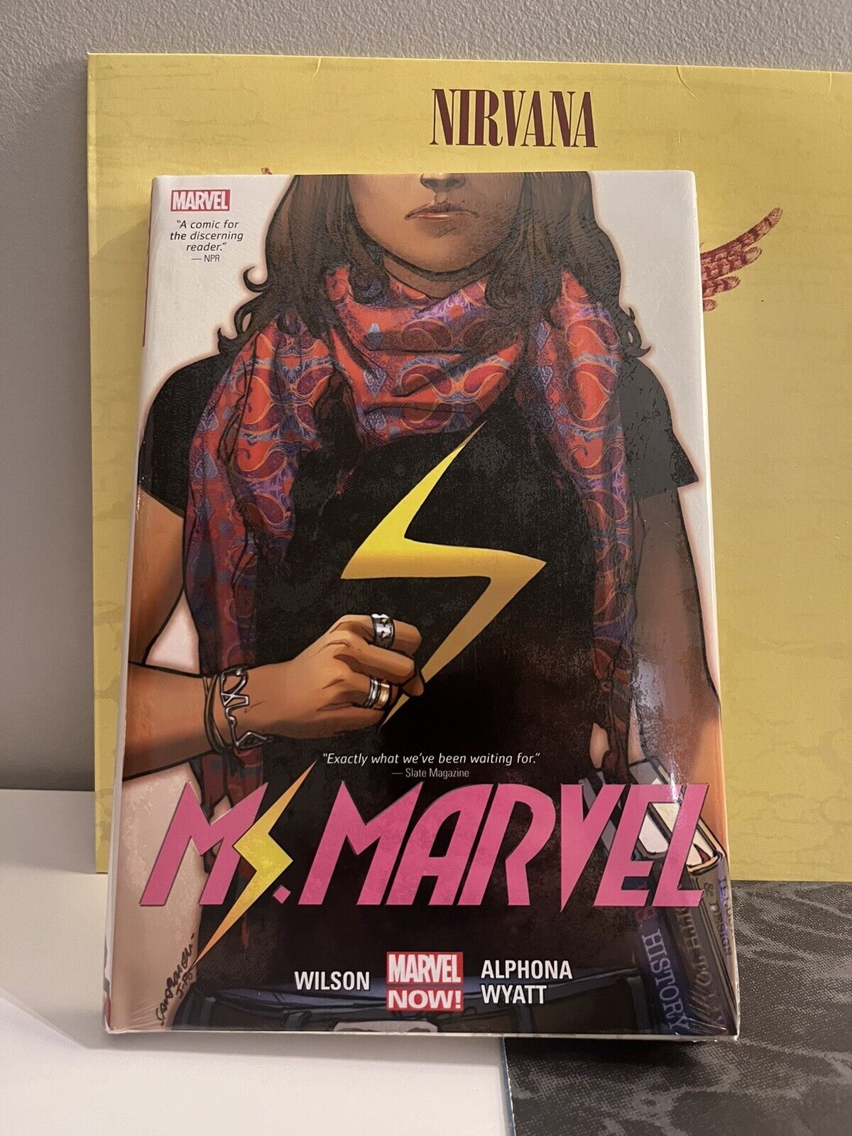 Ms. Marvel Vol. 1 2015 Oversized Graphic Novel Comic Hardcover  New Sealed