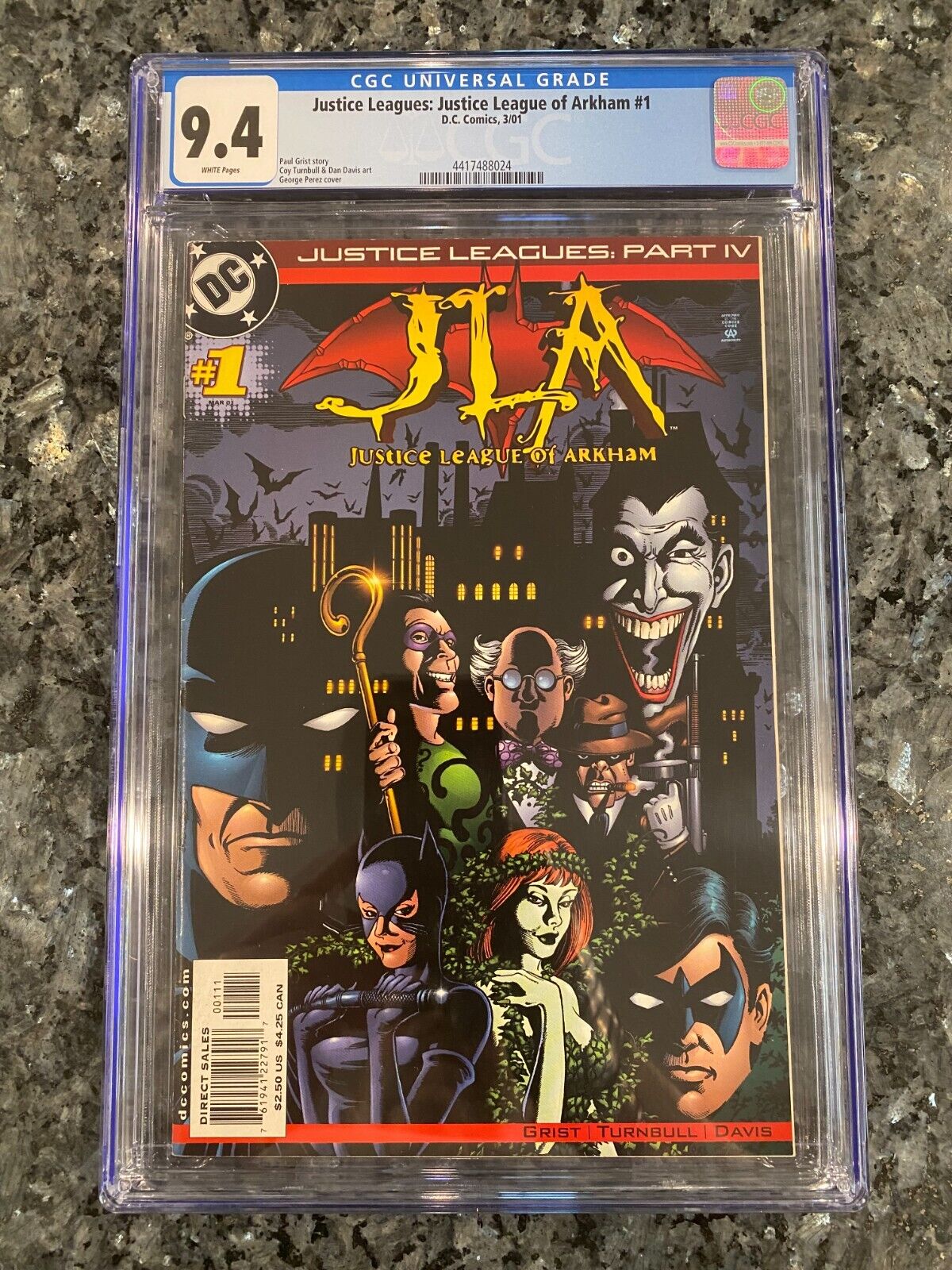 Dark Alliance: Justice Leagues: Justice League of Arkham #1 - CGC 9.4 White Page