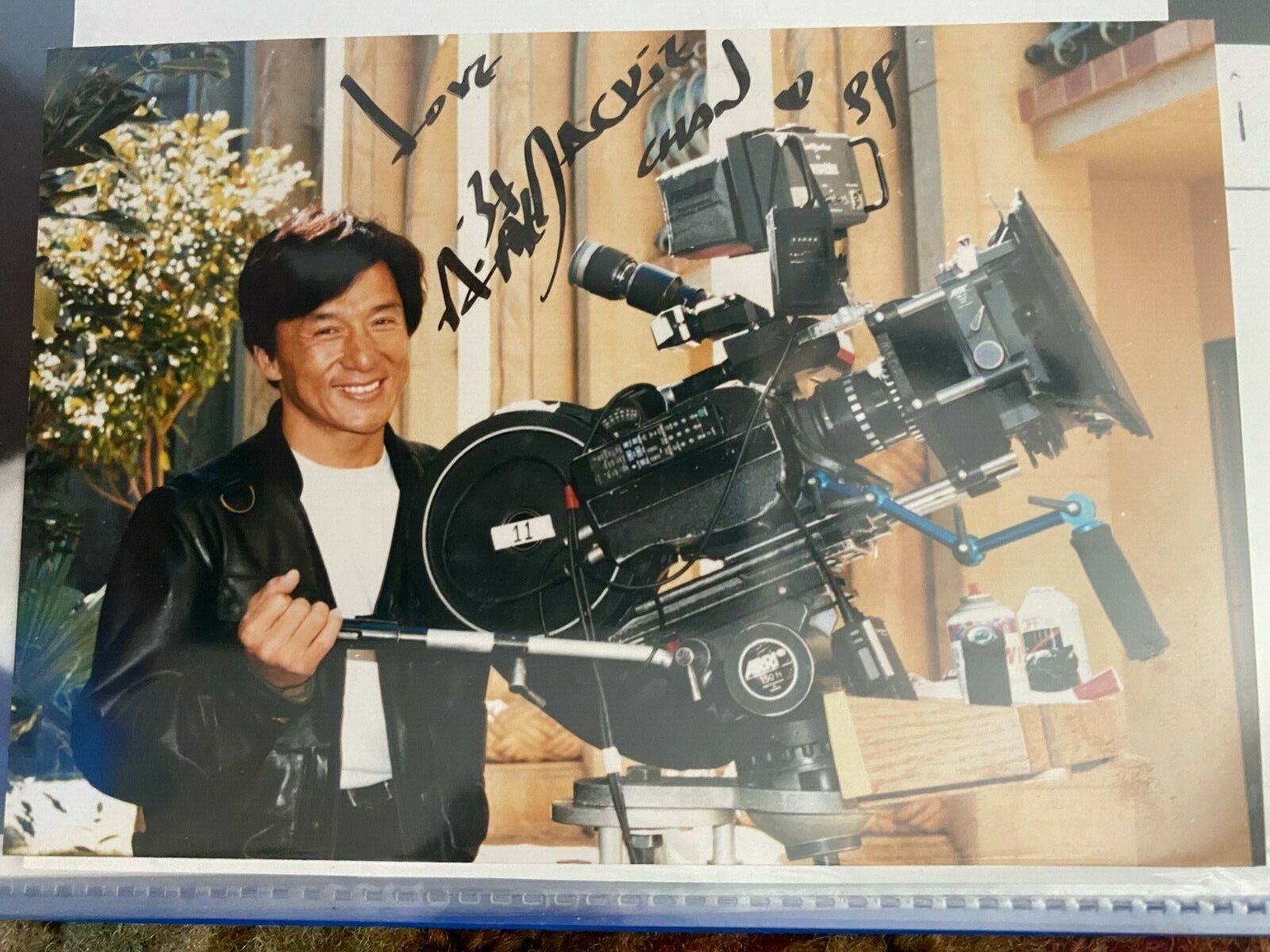 Jackie Chan 4x6 Photo Autograph - Inscribed - Signed In Person