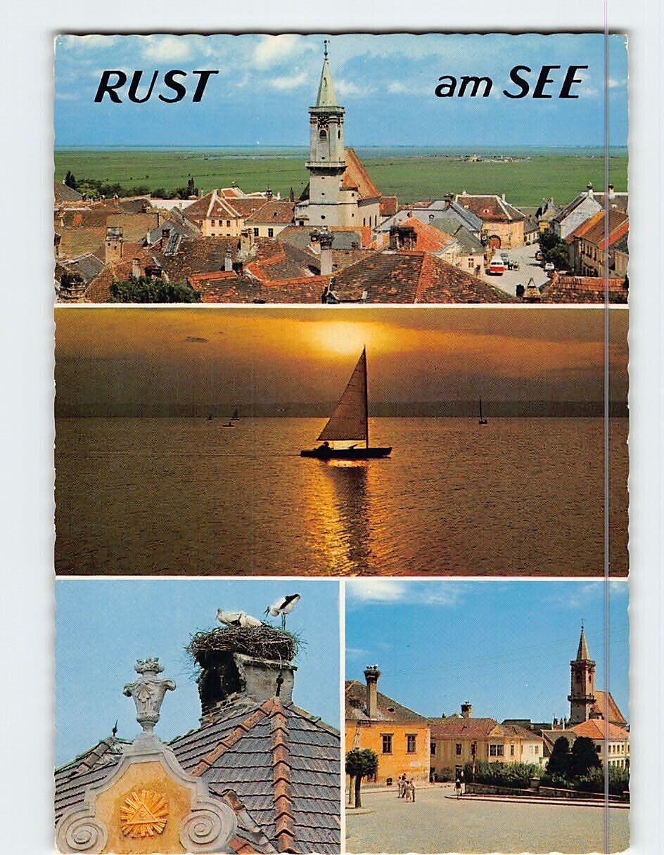 Postcard Rust am See Rust Germany