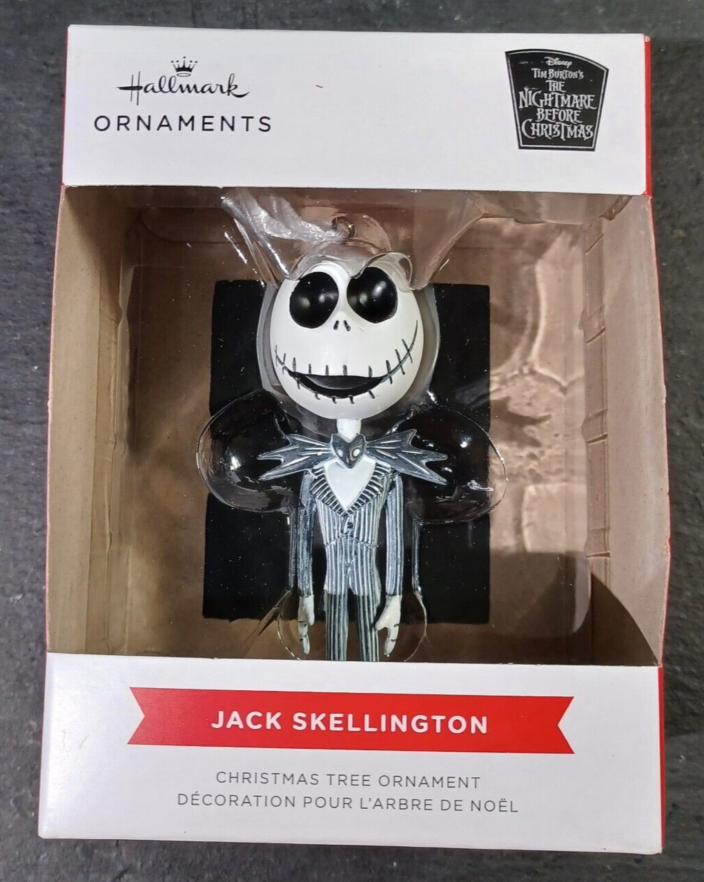 2021 Hallmark Nightmare Before Christmas Jack Skellington Ornament NEW    BOX-7